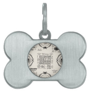 Autumn Vibes Dog ID Tags