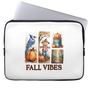 Autumn Vibes Fall Vibes Laptop Sleeve