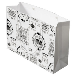 Autumn Vibes Paper Gift Bag