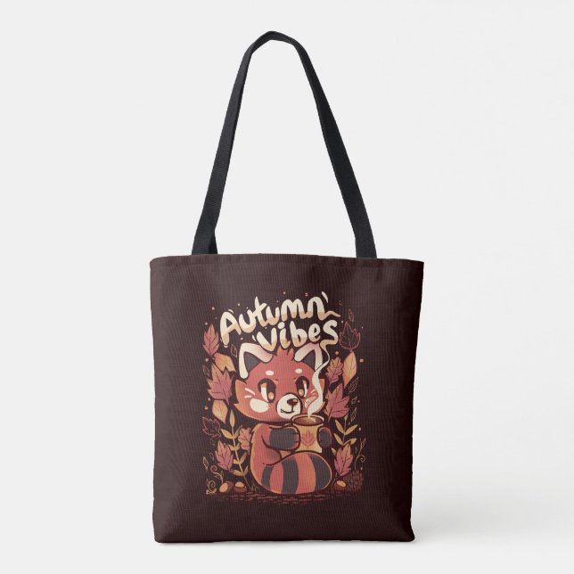 Autumn Vibes Tote Bag (Back)