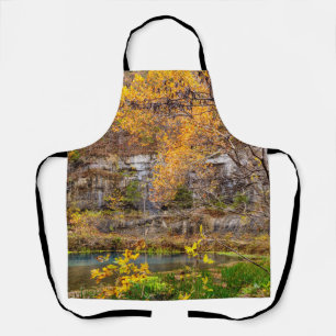 Autumn View Alley Spring Apron