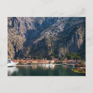 Autumn View of Kotor, Montenegro Postcard