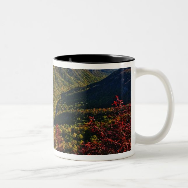 Autumn view of Linville Gorge often called the Two-Tone Coffee Mug (Right)