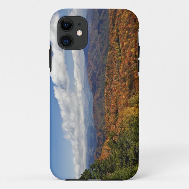 Autumn view of Southern Appalachian Mountains Case-Mate iPhone Case (Back)