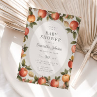 Autumn Vintage Apple Baby Shower