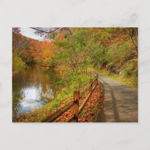 Autumn Walk Lynchburg City Trails Postcard