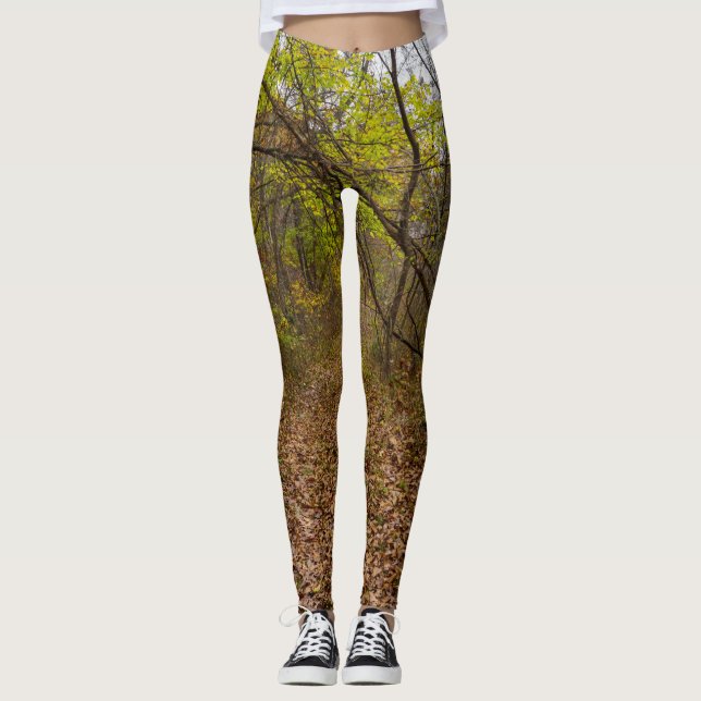 Autumn Walkway Leggings (Front)