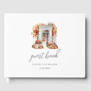 Autumn Wedding Personalised Guest Book