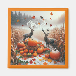 Autumn Whirlwind Magnet