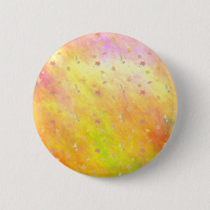 autumn whispers 6 cm round badge