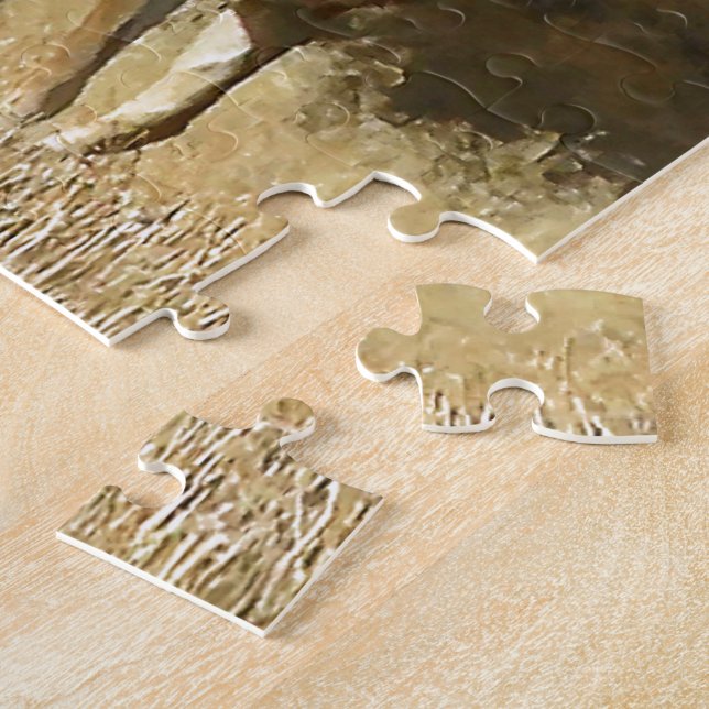 Autumn Whitetail Buck Jigsaw Puzzle (Side)