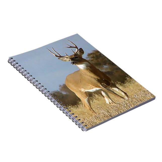 Autumn Whitetail Buck Notebook (Right Side)
