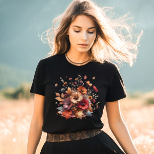 Autumn Wildflower Women's  Tri-Blend Shirt