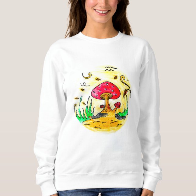 Autumn Wind (Autumn Treehouse Collection) Sweatshirt (Front)