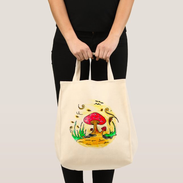 Autumn Wind (Autumn Treehouse Collection) Tote Bag (Front (Product))