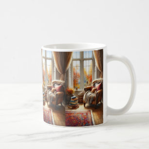 Autumn Window View Mug