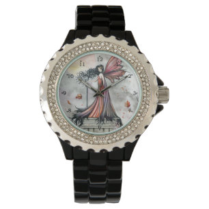 Autumn Winds Gothic Fantasy Fairy Art Watch