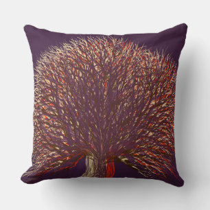 Autumn Winter Tree #4 Cushion