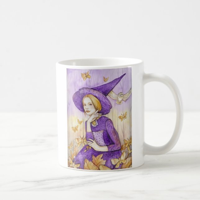 Autumn Witch Mug (Right)