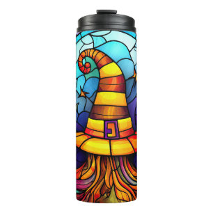 Autumn Witches Hat Thermal Tumbler