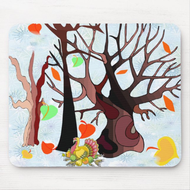 Autumn Wonderland - Mouse Mat (Front)