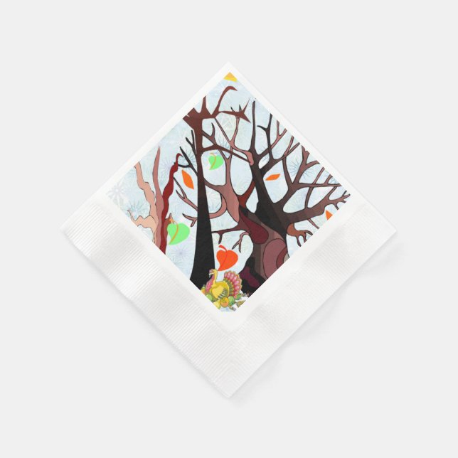 Autumn Wonderland - Napkin (Corner)