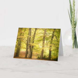 Autumn Woodland (4391) Card