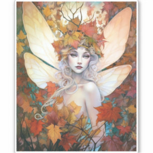 Autumn Woodland Fairy Fantasy Art