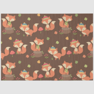 Autumn Woodland Series Design 1 Tissue Paper