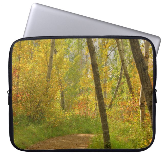 Autumn Woodlands Laptop Sleeve (Front)
