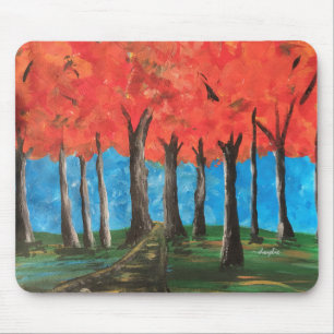 Autumn Woods Mouse Mat