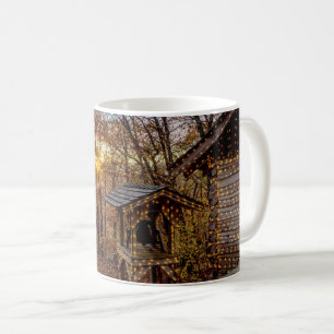 Autumn Woods Sunset Coffee Mug