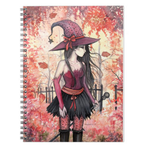 Autumn Woods Witch Notebook
