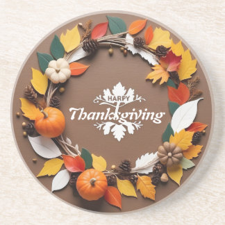 Autumn Wreath Coaster