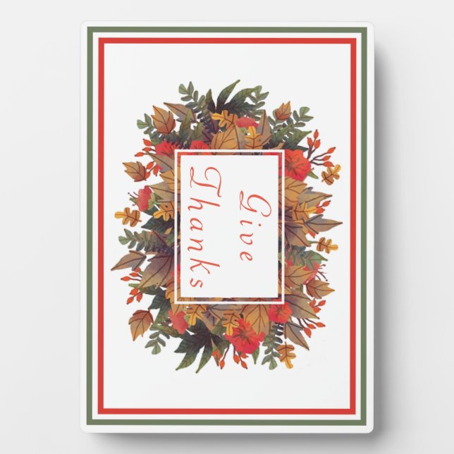 Autumn wreath frame (Front)