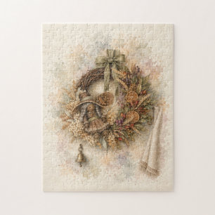 Autumn Wreath Jigsaw Puzzle