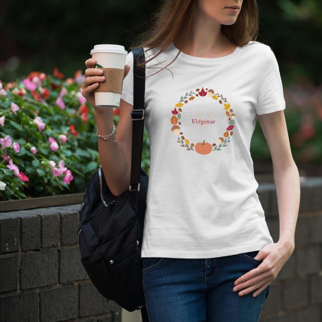 Autumn Wreath T-Shirt (Autumn Wreath T-Shirt)