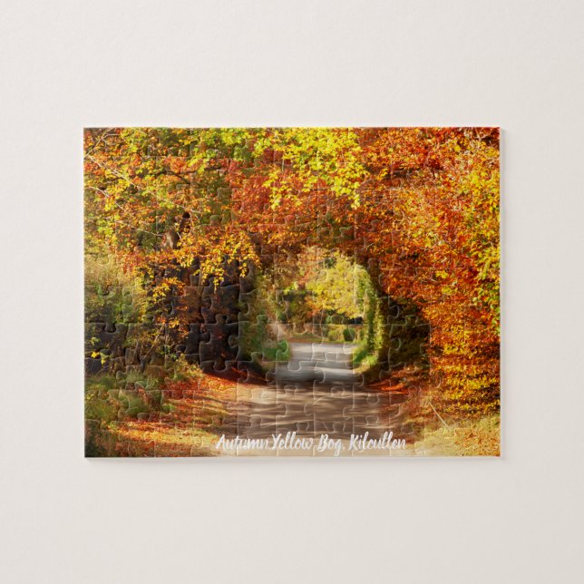 Autumn Yellow Bog, Kilcullen Jigsaw Puzzle (Horizontal)