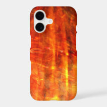Autumnal Abstract in Orange