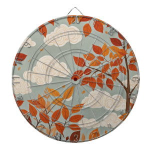 Autumnal Ascent Dartboard
