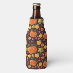 Autumnal background bottle cooler