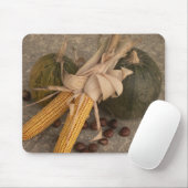 Autumnal Decoration Mouse Mat (With Mouse)