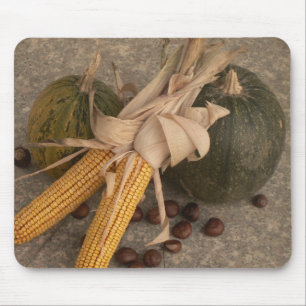 Autumnal Decoration Mouse Mat