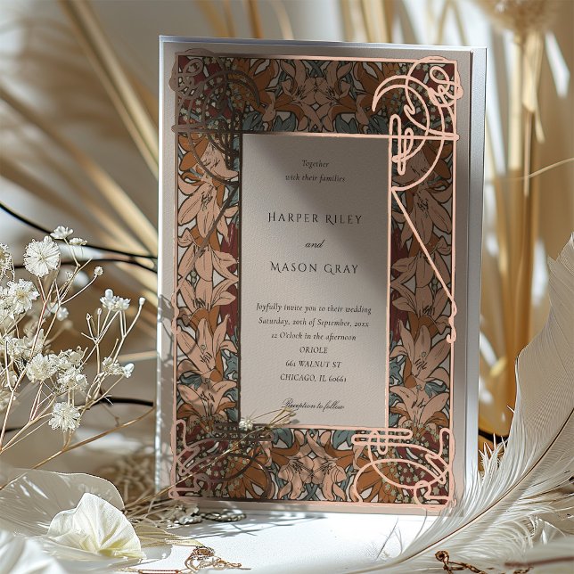 Autumnal Elegance Art Nouveau Wedding (Creator Uploaded)