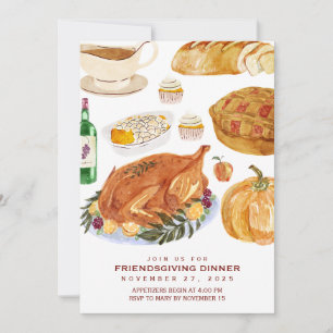 Autumnal Feast - Friendsgiving Card