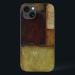 Autumnal Impressionist by Jennifer Goldberger iPhone 13 Case<br><div class="desc">Autumnal colours permeate this impressionist painting by Jennifer Goldberger. Red,  brown,  tan and dark orange populate the geometric panels that make up the background of this piece. Buy a copy today!</div>