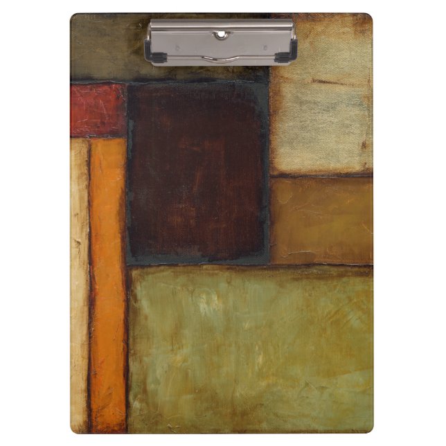 Autumnal Impressionist by Jennifer Goldberger Clipboard (Front)