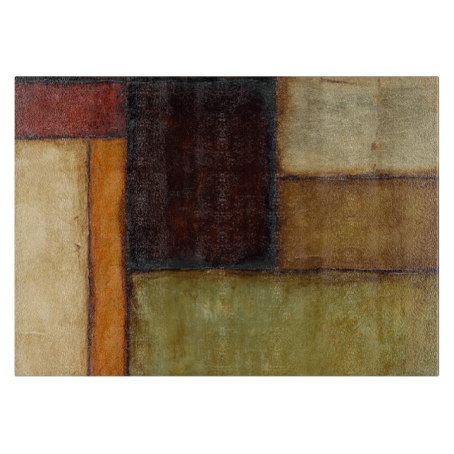 Autumnal Impressionist by Jennifer Goldberger Cutting Board (Front)