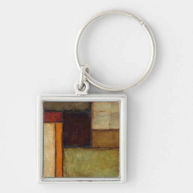 Autumnal Impressionist by Jennifer Goldberger Key Ring (Front)