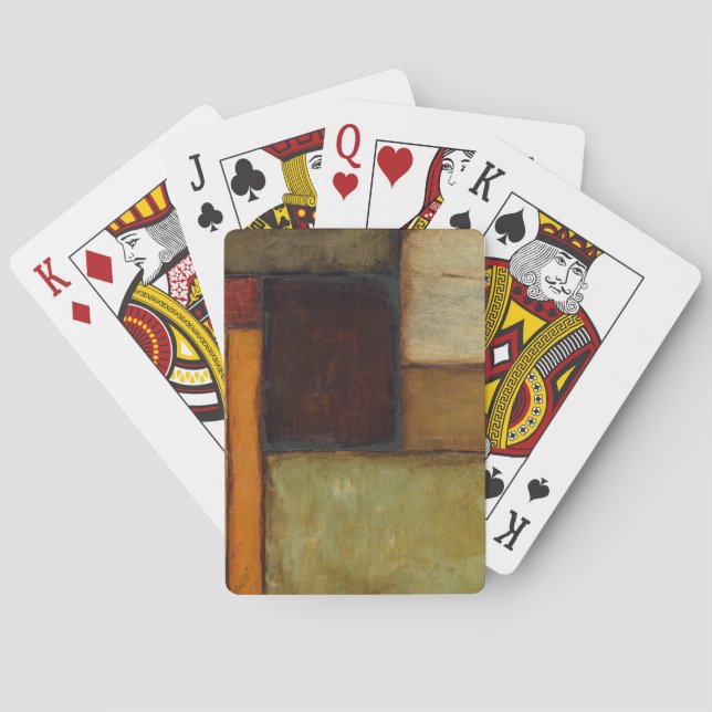 Autumnal Impressionist by Jennifer Goldberger Playing Cards (Back)